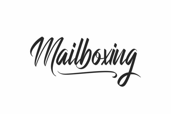 Mailboxing Font