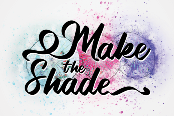 Make the Shade Font