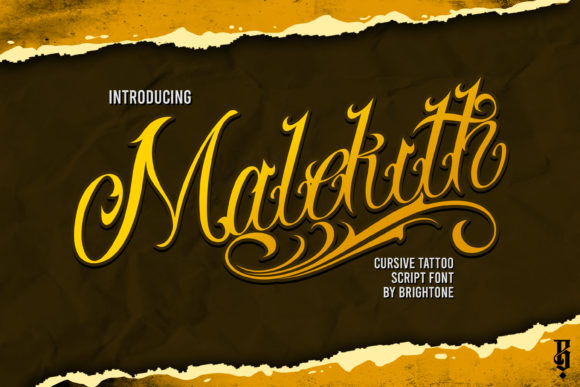 Malekith Font Poster 1