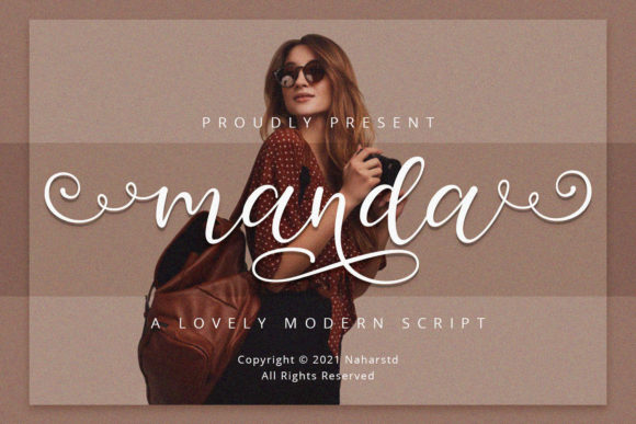 Manda Font Poster 1