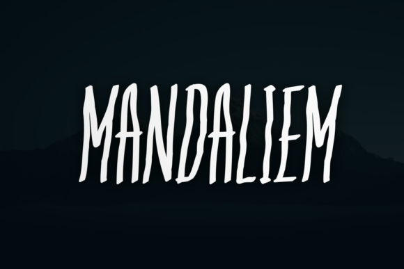 Mandaliem Font Poster 6