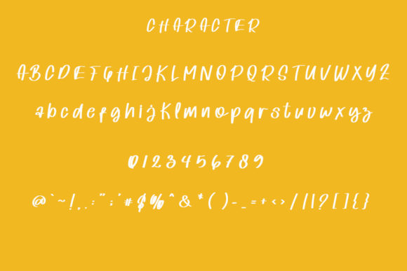 Mango Juice Font Poster 3