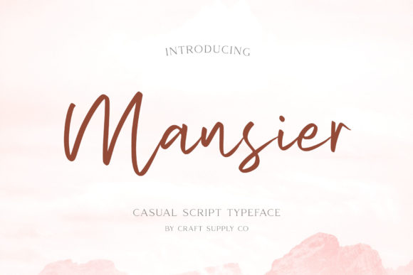 Mansier Font