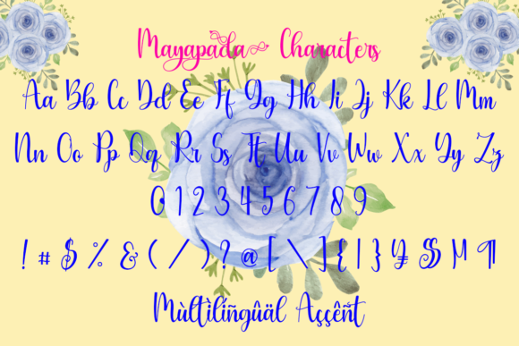 Mayapada Font Poster 3