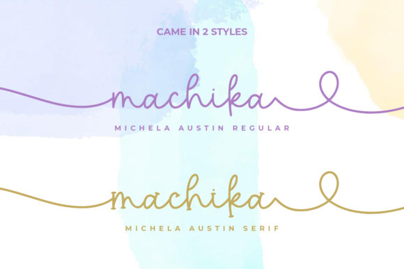 Michela Austin Font Poster 6