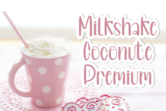 Milkshake Font Poster 4