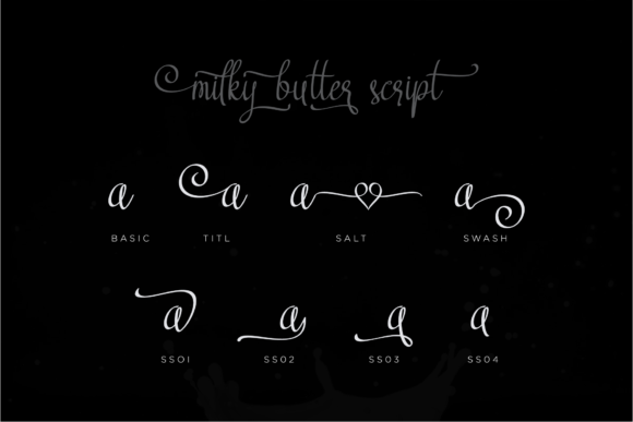 Milky Butter Font Poster 6