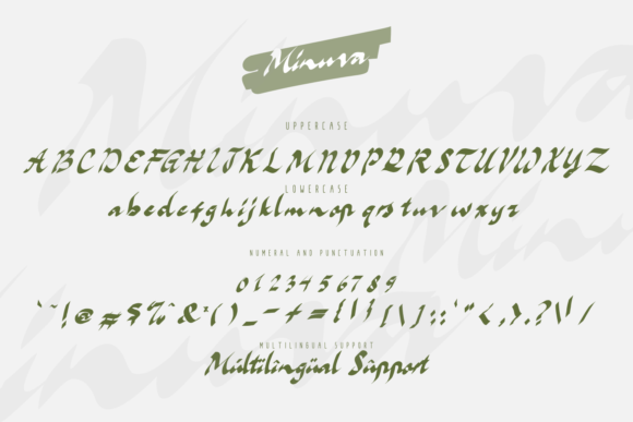 Minuva Font Poster 6