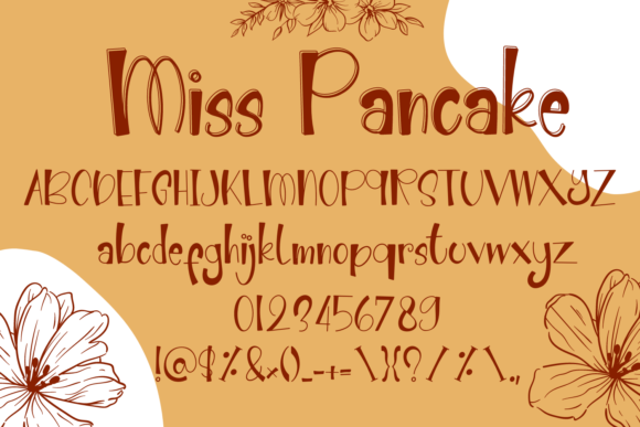 Miss Pancake Font Poster 4