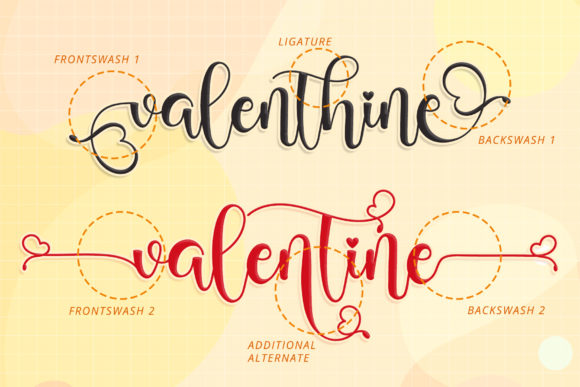 Mister Valentine Font Poster 2