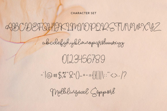 Moffle Chee Handwritten Font Poster 9