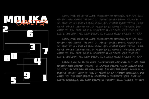 Molika Font Poster 10