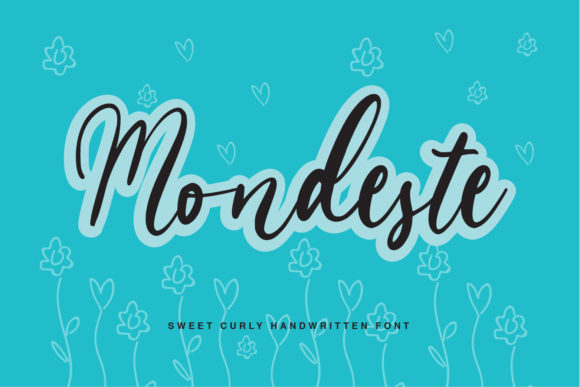 Mondeste Font Poster 1