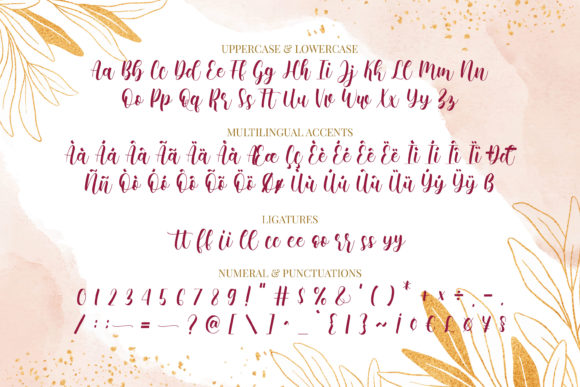 Montelova Font Poster 9