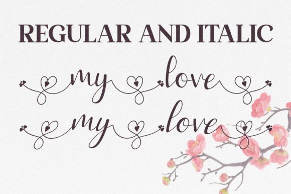 My Love Font Poster 19