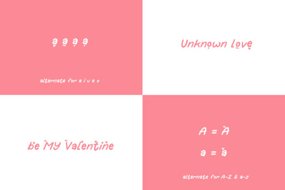 My Simple Valentine Font Poster 8
