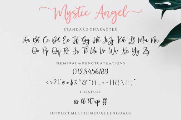 Mystic Angel Font Poster 8