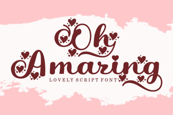 Oh Amazing Font Poster 1