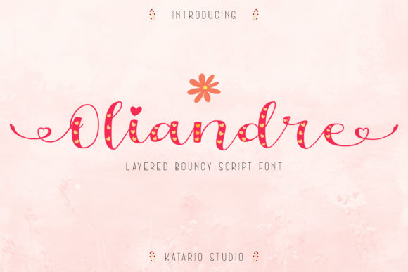 Oliandre Font Poster 1