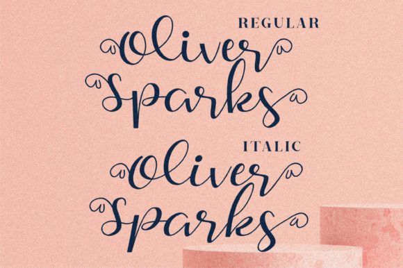 Oliver Sparks Font Poster 15