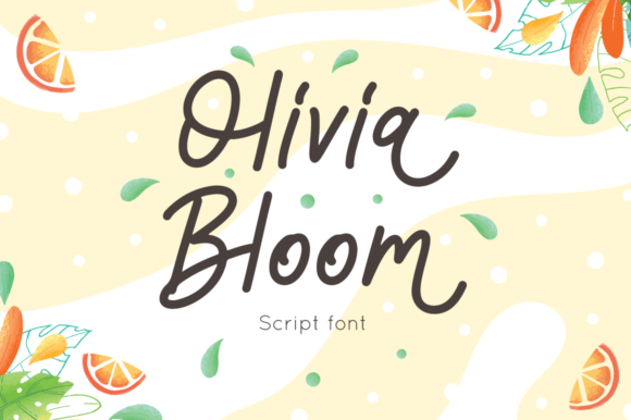 Olivia Bloom Font