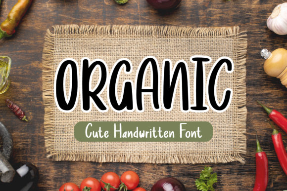 Organic Font