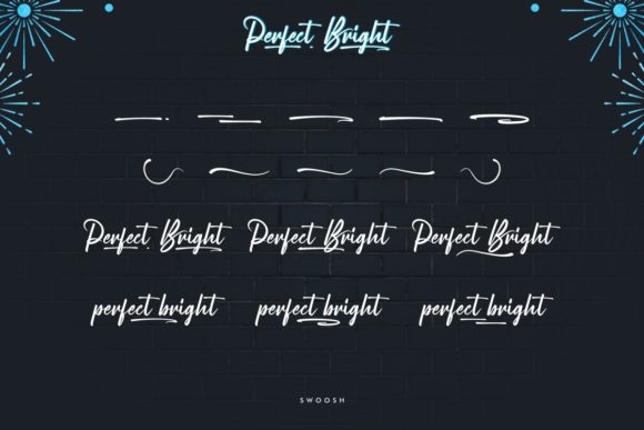 Perfect Bright Font Poster 8