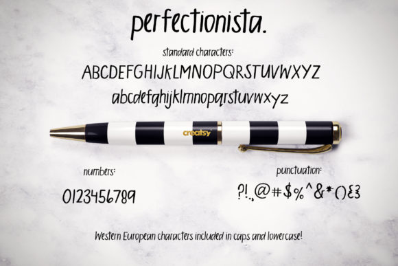 Perfectionista Font Poster 6