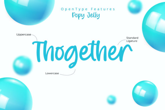 Popy Jelly Font Poster 3