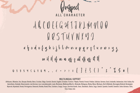 Prospect Font Poster 7