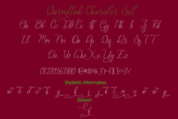 Qurasha Font Poster 5