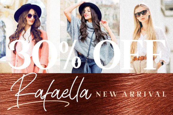 Rafaella Signature Font Poster 5