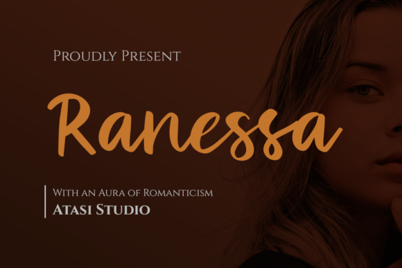 Ranessa Font Poster 1