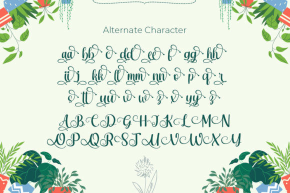 Rashida Garden Font Poster 7