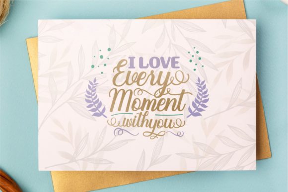 Romantic Momen Font Poster 8