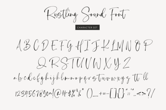 Rustling Sound Font Poster 20