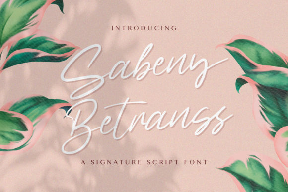 Sabeny Betranss Font Poster 1