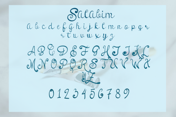 Salabim Font Poster 3