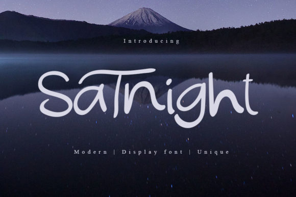 Satnight Font