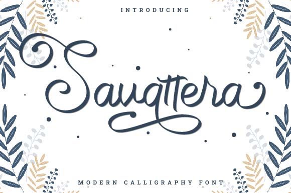 Savattera Font