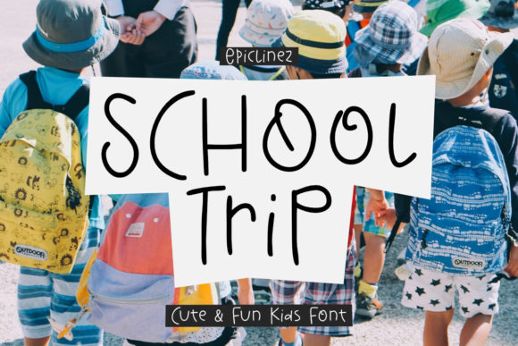 School Trip Font