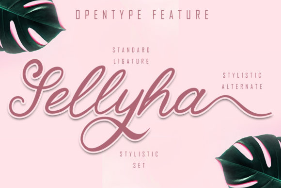 Sellyha Font Poster 2