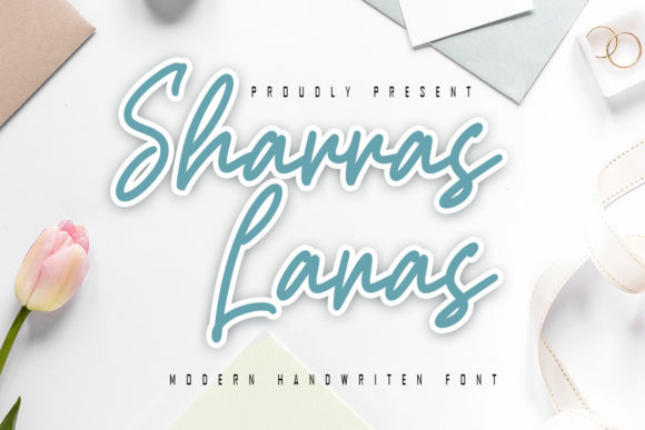 Sharras Lanas Font Poster 1