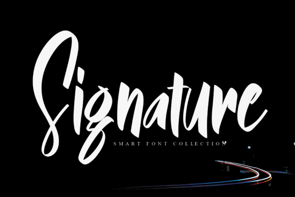 Signature Font