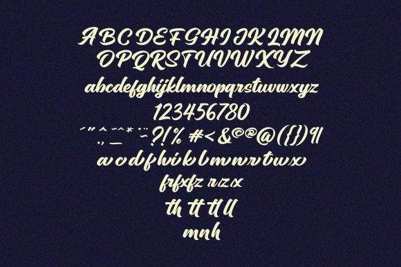 Sinethar Font Poster 8