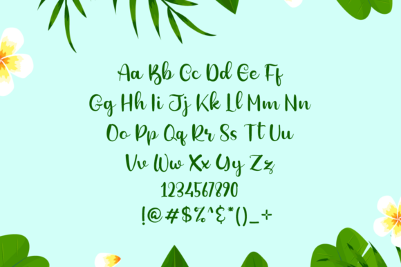 Sintha Font Poster 9