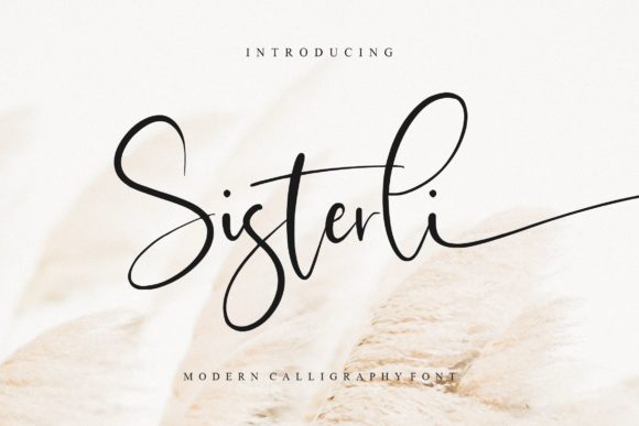 Sisterli Font Poster 1