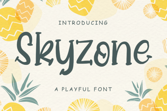 Skyzone Font