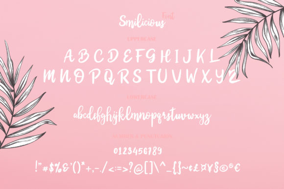 Smilicious Font Poster 10