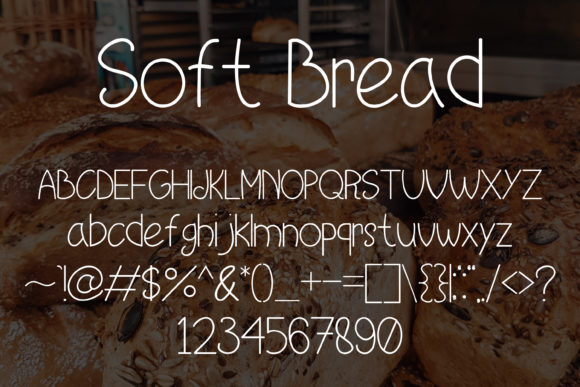 Soft Bread Font Poster 5